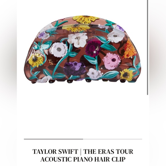 Taylor Swift Accessories - Taylor Swift The Piano Holiday Collection Hair Clip NEW